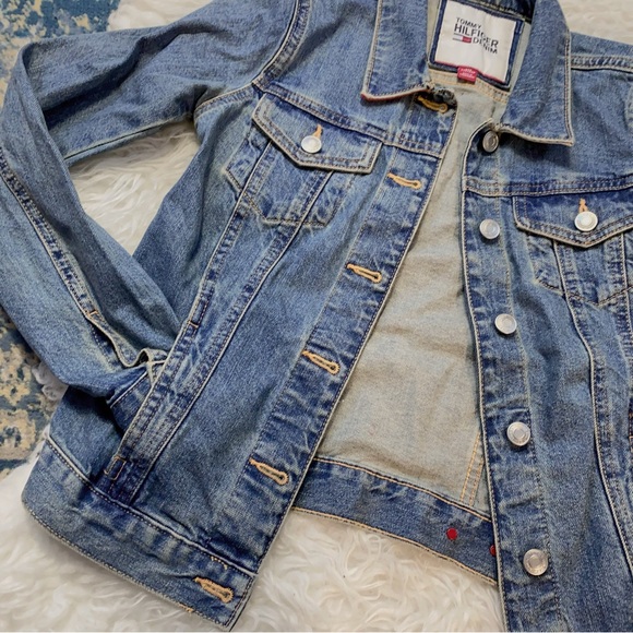 Tommy Hilfiger women denim jacket XXS - Picture 3 of 8